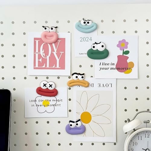 6-Pack Cartoon Sausage Lips Fridge Magnets