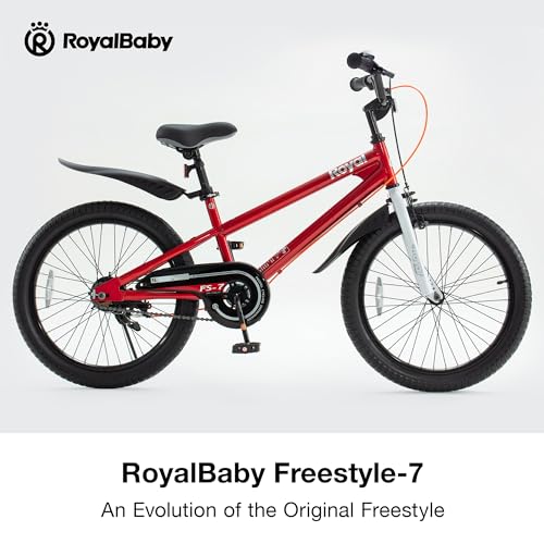 image for RoyalBaby Freestyle 7 Kids Bike 20 Inch Wheel Dual Handbrakes Teens Bi