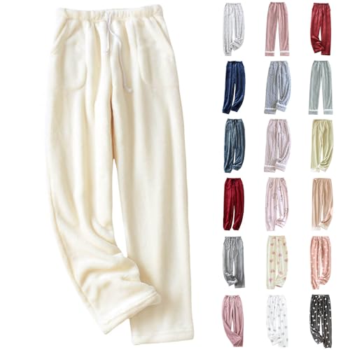 ルームウェア フリースロングパンツ