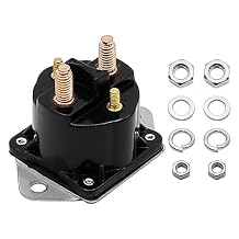 SYOWADA 12V Solenoid Relay Replacement for Mercury Marine 89-68258 89-68258A4, Saz4201Ahy Replacement for Penta 852565 852565-1 4 Terminal