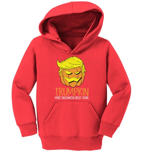 Trumpkin Make Halloween Great Again Toddler/Youth Fleece Hoodie2