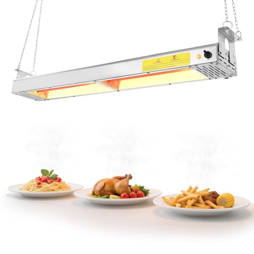 Hiteemer 36-Inch 1000W Food Heat Lamp