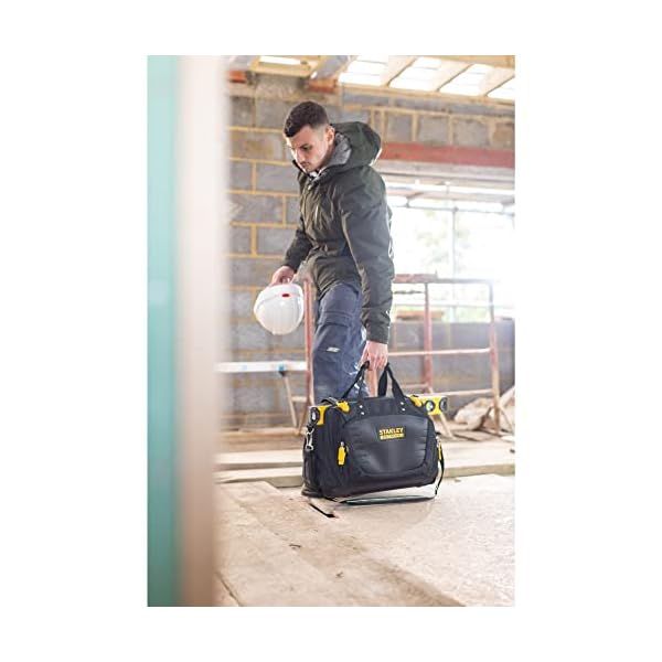 Stanley Fatmax Quick Access Werkzeugtasche FMST1-80147 (mit 4 Fächern, 2 davon mit Reißverschlüssen, aus 600 x 600… – Bild 6