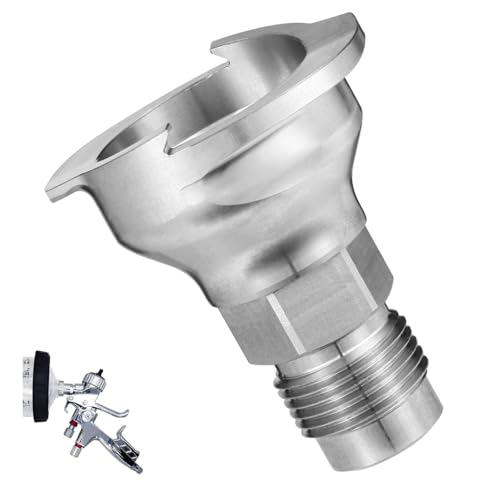 ulapithi 26046 PPS 2.0 Spray Gun Adapter #S15 3/8 Inch Male 19 Thread BSP Compatible with 3M, Connects Several Paint Gun Brands to PPS 2.0 Paint Spray System -1 Pack