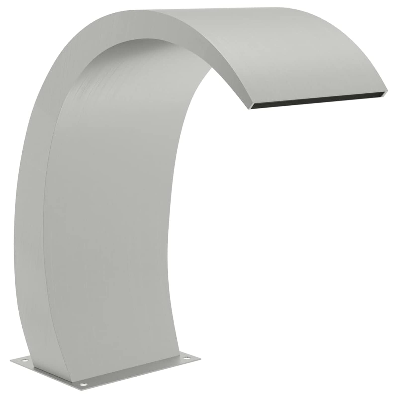 Fuente de Piscina con LED, BULANED Cascadas para Piscinas, Fuente Piscina, Fuente Jardin, Estanque Jardin, Fuente Cascada, Cascada Estanque, de Acero Inoxidable 304 22x60x70 cm