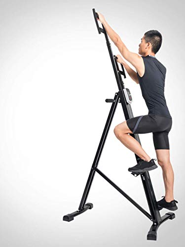 Image of Vertical Mountaineer, Foldable Stepper, Climber Machine, Home Fitness Equipment, LCD Counter, 4 Gears Adjustment, Load-B