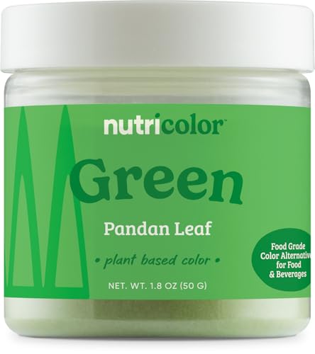 Nutricost Green Plant Based Food Coloring From Pandan Leaf P...