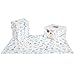 25 Large Disposable Changing Pads Mats by Baby PhD Sanitary Baby Infant Toddler Diaper Liners Covers for Travel Changing Station Tables. Soft and Waterproof. Protects Against Germs.