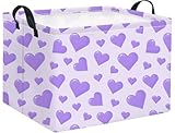 TIBAOLOVER Rectangular Valentines Basket for Women...