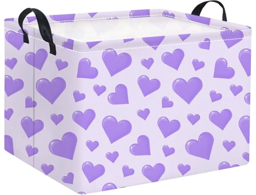 TIBAOLOVER Rectangular Valentines Basket for Women...