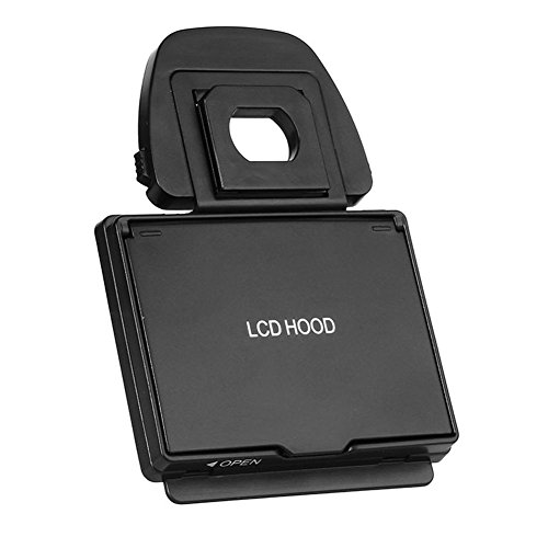 Stseetop Camera Lcd Sun Shade Sun Hood Camera Lcd Viewfinder Professional Optical Sunshade With Screen Protector For Nikon D5 #TOP4