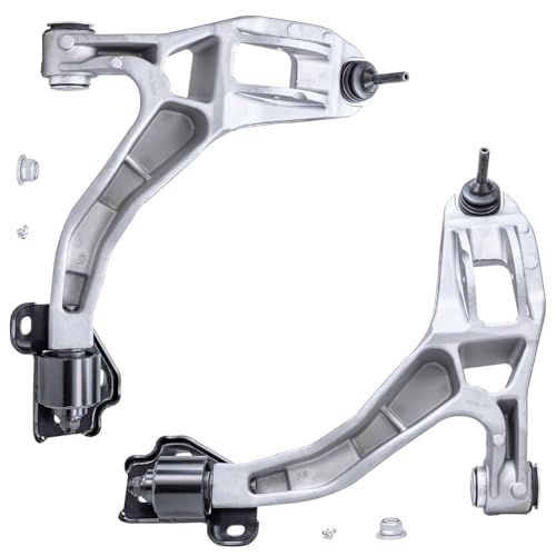Image of Detroit Axle - Front End kit for 2003-2005 Ford Crown Victoria Mercury Grand Marquis Marauder Lincoln Town Car, 8pc Lower Control Arms Upper Ball Joints Outer Tie Rods Sway Bars Replacement