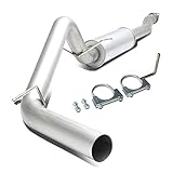 3 Inches OD Muffler Tip Catback Performance Exhaust System Compatible with Toyota Tacoma 3.5L V6...