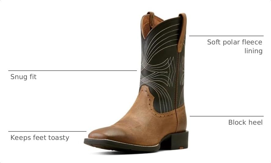 Image of Ariat Men's Sport Western Wide Square Toe Cowboy Boot