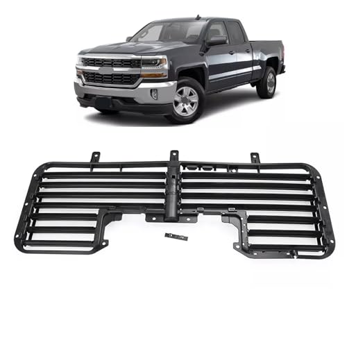 Active Grille Radiator Shutter Assembly Compatible with 2017-2019 Chevy Silverado 1500 Sierra 1500,OE# 84363184/ GM1206119 without Motor by telfair - Used condition - US$40.99