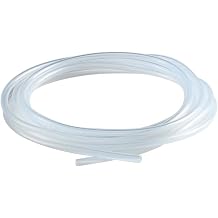 Translucent Silicone Tubing, 5mm ID x 9mm OD, 32.8 Feet 10 Meters Food Grade Silicone Rubber Hose Flexible Water Air Hose for Pump