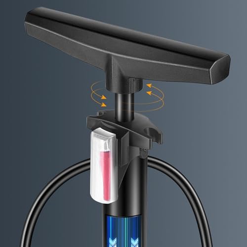 Bomba de piso, bomba esportiva | Inflador de bomba de ar de alta pressão - Bomba de ar para biciclet