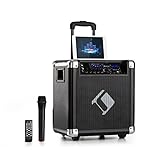 ALTAVOZ EVENTOS: El sistema auna Moving 80 PA es la solución definitiva para fiestas, eventos, sesiones de karaoke o como sistema de audio para el hogar. Gracias a su movilidad, está inmediatamente preparado para su uso en cualquier lugar.