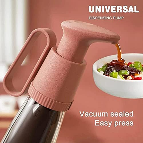 Jam Bottle Pump Oyster Sauce Dispensers, syrup bottle nozzle pressure oil sprayer household pump push-type for Oyster… - Image 2