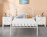 Bonnlo Metal Twin Bed Frame for Kids,Toddler to Twin Bed with 2 Height Optional: 6 or 12 Inch...