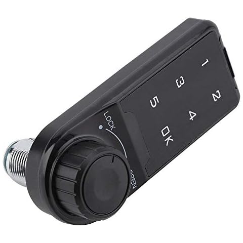 Code Security Lock Touch Digital Keypad Electronic Deadbolt Lock Password Key Access Lock Security Cabinet Coded Locker (L=30) Cover