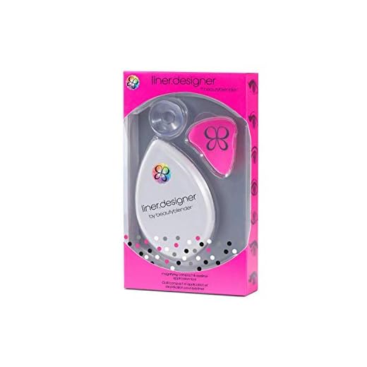 beautyblender liner.designer Eyeliner & Eye Pencil Tool with Magnifying Mirror & Suction Cup