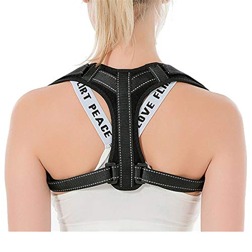 GJNWRQCY Corrector de Postura, Refuerzo de la Parte Superior de la Espalda para Soporte de...