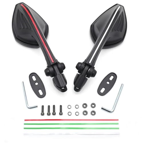 Espejos retrovisores de carreras con pegatinas para moto CBR600 2003-2021