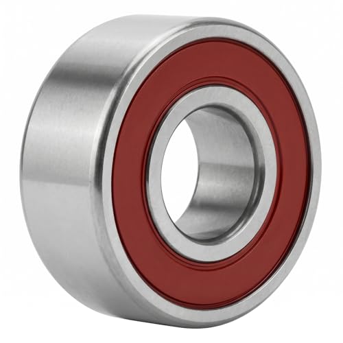 2Pcs Alternator Bearing Kit with Rugged Aluminum Alloy Construction, Large 17x52x16mm & Small 15x35x13mm, Friction Reduction for OE 949100-3330 Replacement for Alternators
