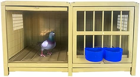 Pigeon Cage Breeding Cage for Pigeon Pairing Cage Bird Cage Pigeon Nest Box Carrier Combination Package Nest Nest Rest and Pairing