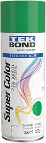 Tinta Spray Verde Aerossol TekBond Uso Geral 350ml/250g