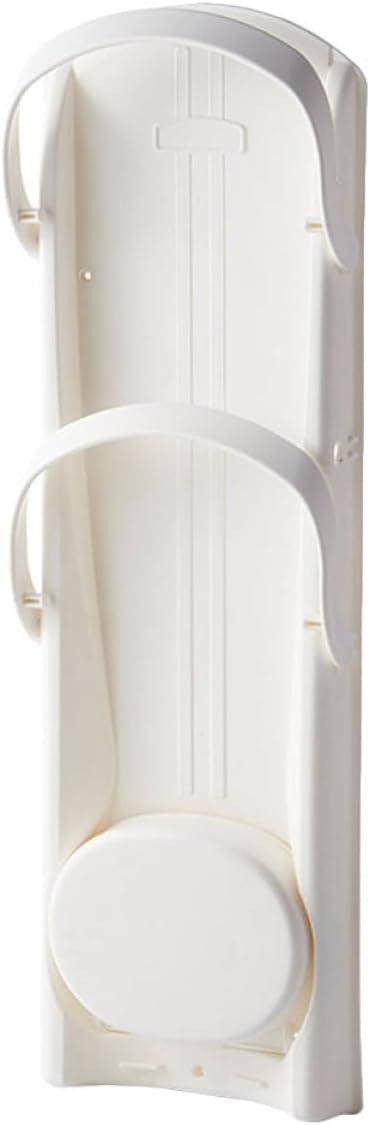 Foldable Wall-Mounted Umbrella Stand Abs Plastic Umbrella Rack Space-Saving Holder for Home Hotel Entryway Use and Easy to Install