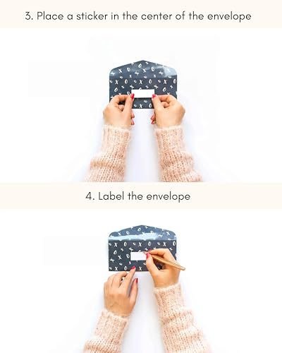 Lamare Money Envelopes for Cash – 12 pcs Reusable Cash Envelopes for Budgeting with 12 Included Budget Sheets - Thumbnail 5