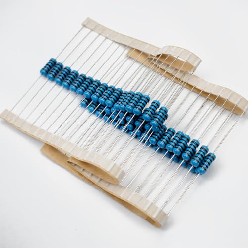 Innfeeltech 50 Pcs 1W 1% Toleranz 100 Ohm Metall Film Widerstand Widerstand für DIY Projekt und Experimente