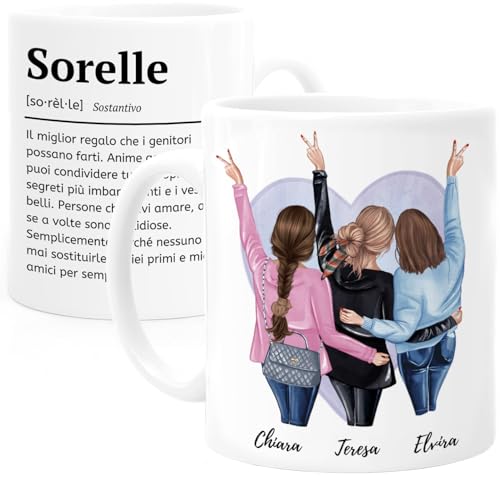 Tazza Personalizzata Sorella