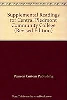 Supplemental Readings for Central Piedmont Community College 0618140964 Book Cover