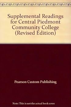 Paperback Supplemental Readings for Central Piedmont Community College Book