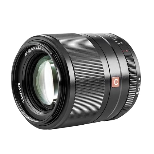 Image of VILTROX 56mm f /1.4 Auto Focus APS-C STM Portrait Prime Lens Compatible with Sony E Mount Cameras A5100 A6000 A6100 A6300 A6400 A6500 A6600 NEX-6 A7S A7C A7 A7RⅢ A7SⅢ A7Ⅲ A7RⅡ A7Ⅱ A7S A7RⅣ A9