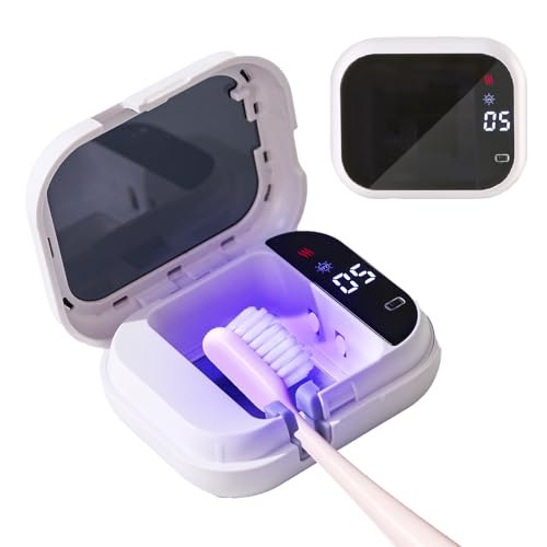 Support magnétique et étui rechargeable brosse à dents UV-C premium