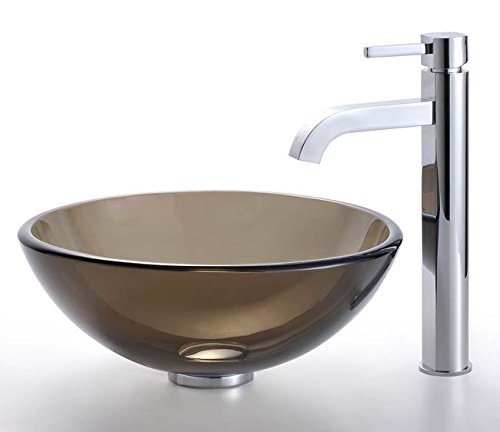 KRAUS Ramus Single Handle Vessel Sink Bathroom Faucet in Satin Nickel, FVS-1007SN by Kraus - Image 6