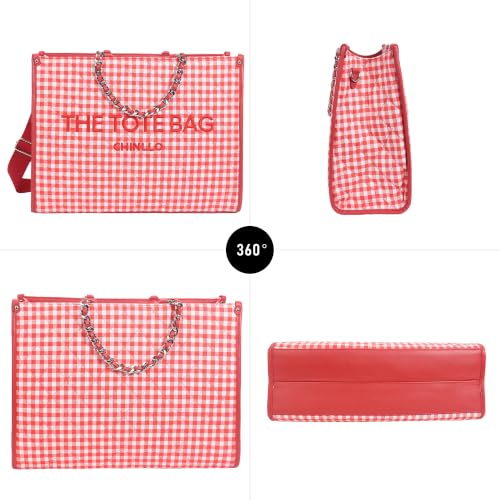 Image of Chinllo Laptop Tote Bag for Women Top Handle Satchel Purse and Handbags Work Compartment with Shoulder Strap