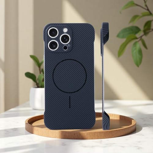 Coque iPhone 13 Pro Max noire - Protection arrière rigide et ultra fine antichoc sans cadre