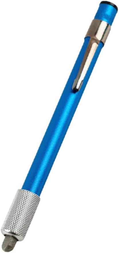 Diamond Sharpening Pen Multi Purpose Portable Tool for Home Outdoor Use | Pen Shaped, Blue Finish, Multi Purpose Cutter Sharpening, for Fishing Hooks and Survival Hunting Tools, Compact Design