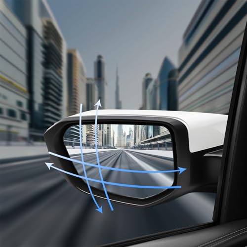 Jecoupoon Left Driver Side Mirror Assembly Compatible with 2016-2021 Civic 1.5L 2.0L Rearview Mirror with Power Glass Adjust Replacs HO1320283 (3Pins White) - Thumbnail 5