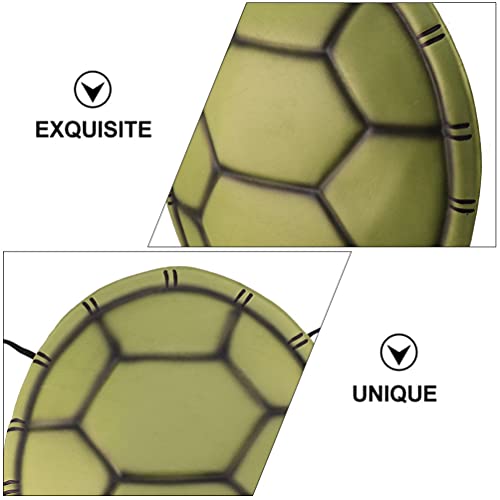 STOBOK 2 Pcs Tartaruga Shell Traje Novidade Tartaruga Shell Mochila Tartaruga Trajes Criança Festa F