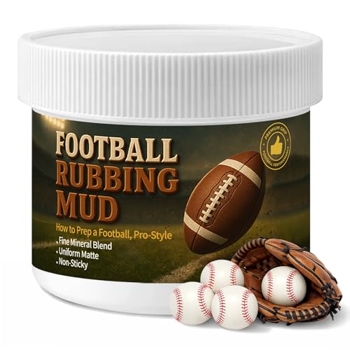 ZUAON Baseball Mud 16oz, Baseball Rubbing Mud for Leather Baseball Prep, Baseball Prep Mud for Breaking in New & Used Baseballs, Game Day Practice Baseball Conditioning for Teams
