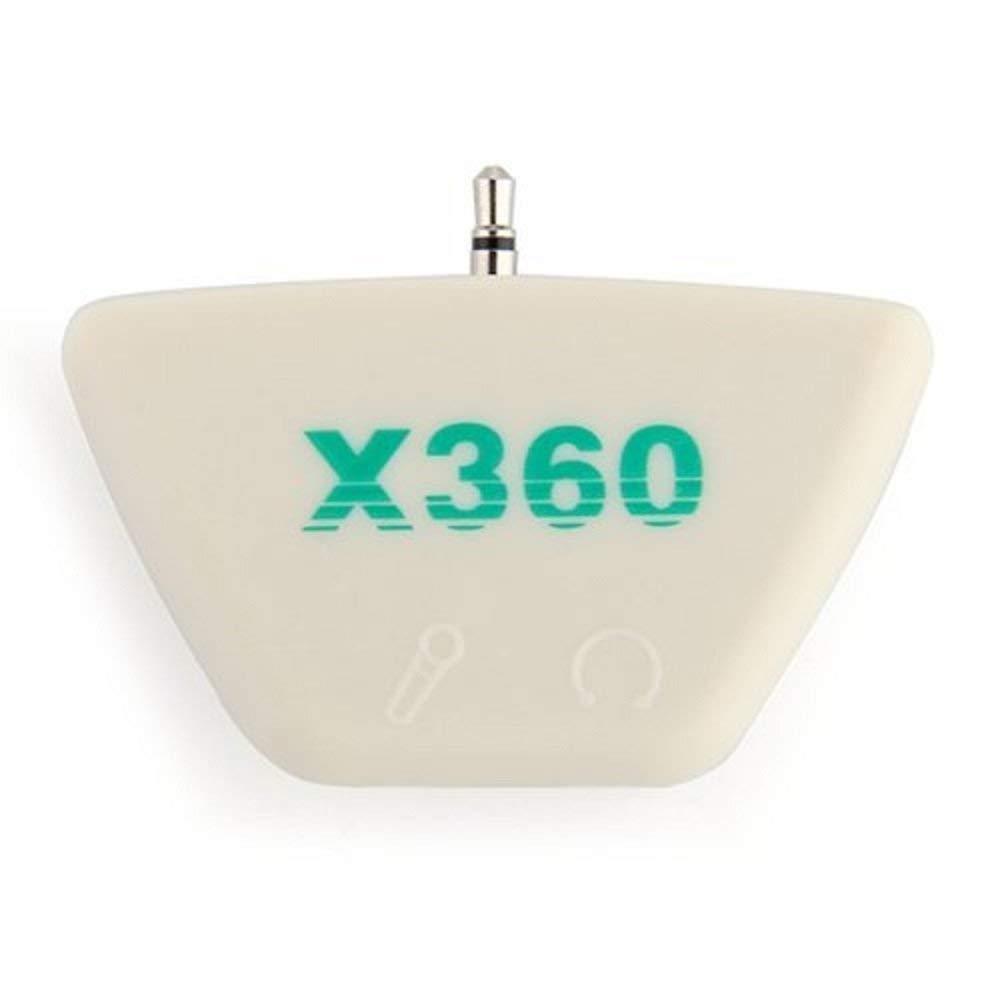 Headset Converter Adapter for Microsoft Xbox 360 (White)