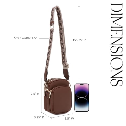 Image of Mali+Lili, Josie Triple Zip Crossbody Bag