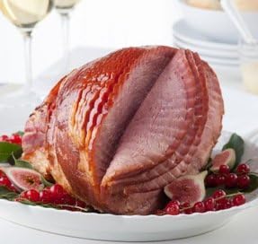 Glazed Spiral Ham, Bone-in, By Rastelli Direct