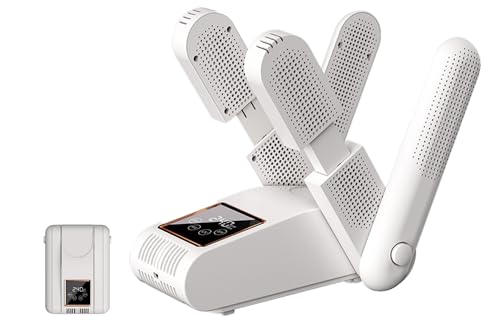 Sinratas Football Boot Dryer, Electric Shoe Dryer with 4 Tel